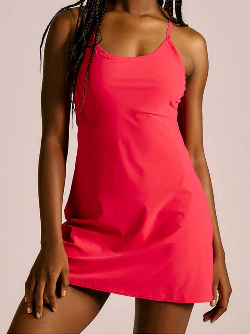 NWT Outdoor Voices XXL Exercise Tennis Dress Shorts Workout Pink Red Mini Pickle